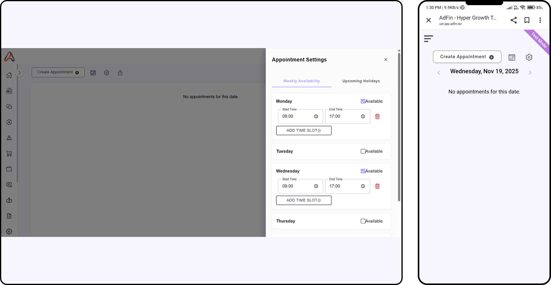 Appointment Scheduling